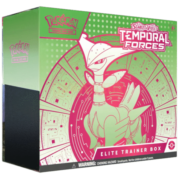 POKEMON TEMPORAL FORCES ENGLISH ELITE TRAINER BOX – IRON LEAVES