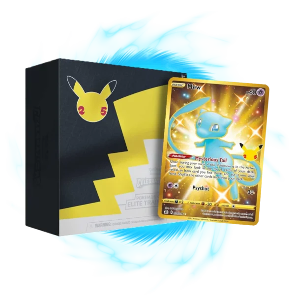 Pokemon Center Exclusive Celebration Collection Elite Trainer Box