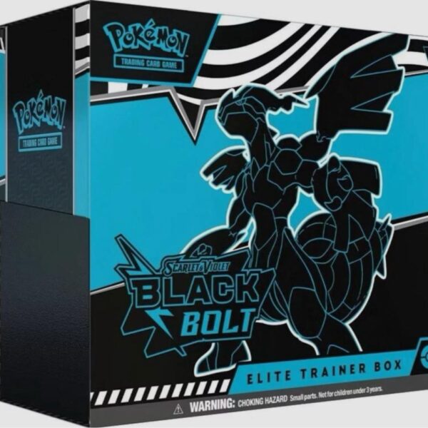 Pokémon TCG Black Bolt Elite Trainer Box ETB – Authentic Sealed