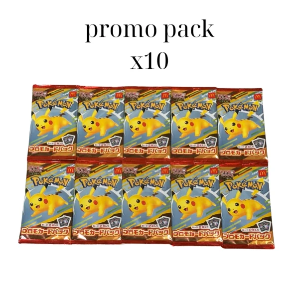 McDonald’s Promo Card Pack 2025 Pikachu 020/M-P – Japanese Pokémon (Authentic Sealed)