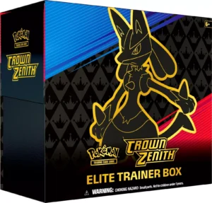 Pokémon TCG Crown Zenith Elite Trainer Box – Factory Sealed